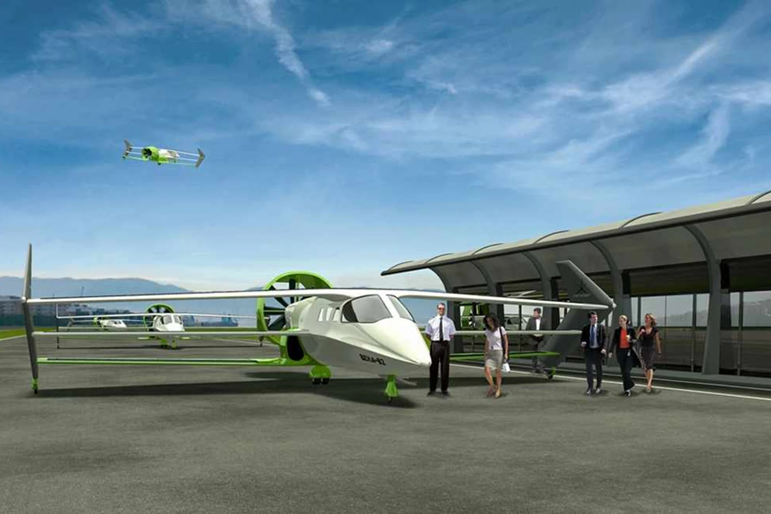 Startup britânica apresenta conceito de avião comercial híbrido