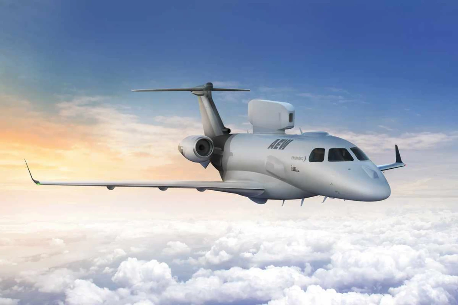 Embraer apresenta novo “avião-radar” baseado no Praetor 600