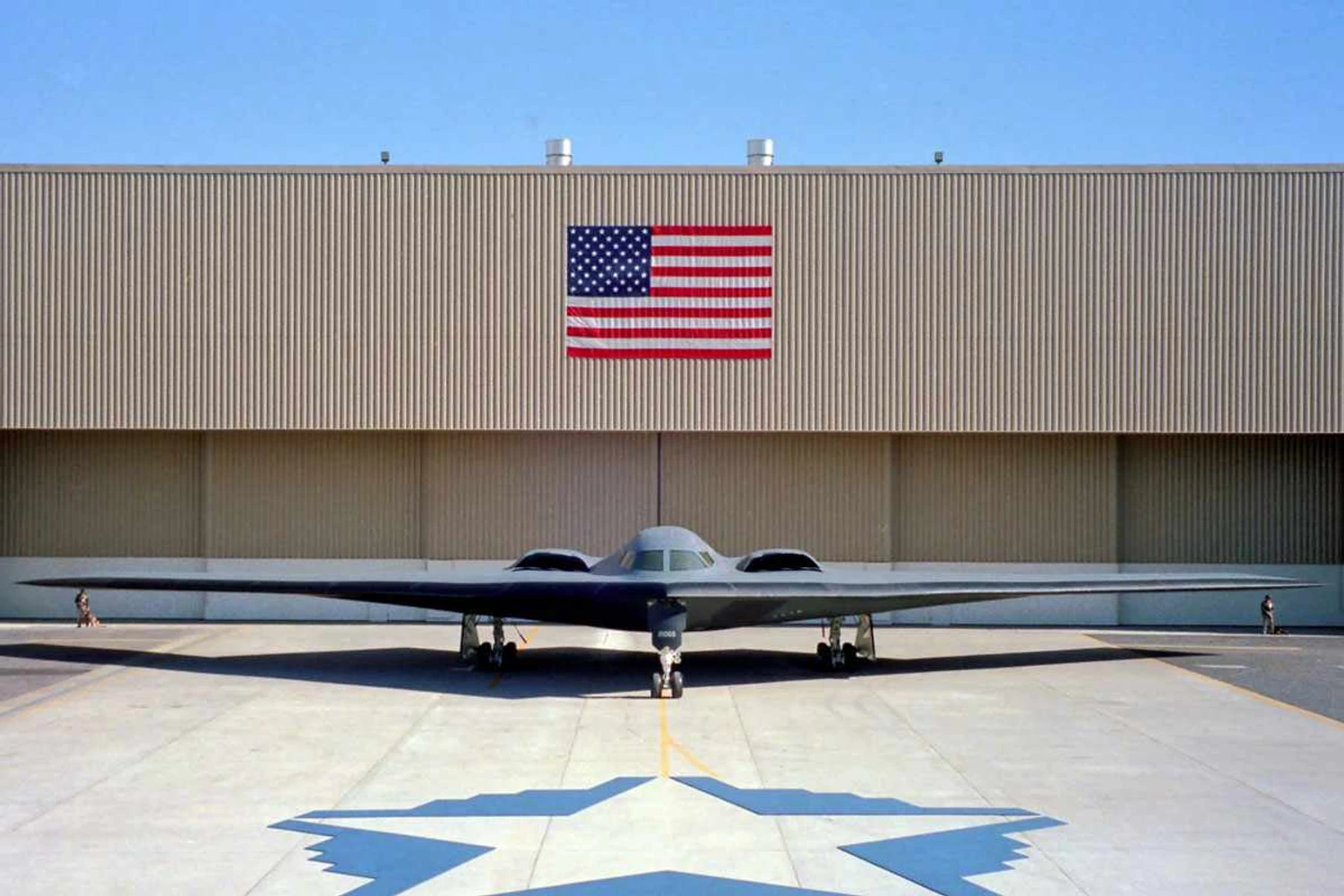 On November 22, 1998, the USAF presented the B-2 to the public (USAF)