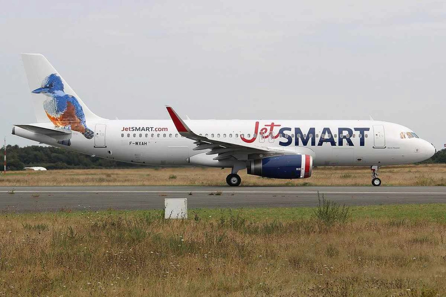 A JetSmart tem atualmente 10 jatos Airbus A320 em serviço (Divulgação)