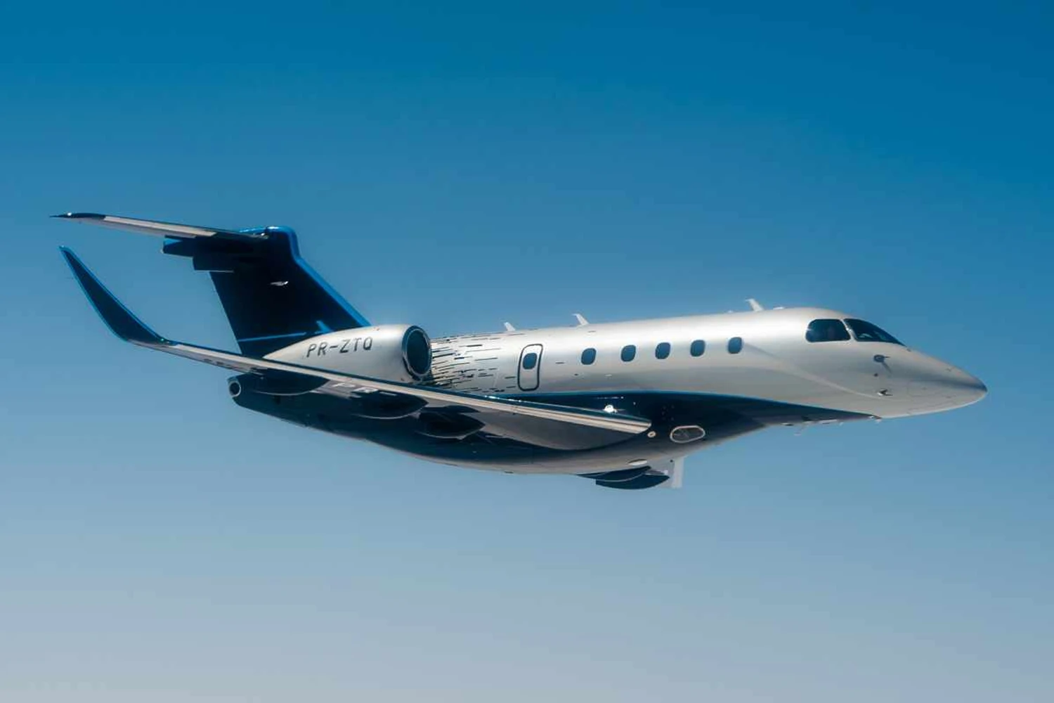 Embraer converte primeiro Legacy 450 em Praetor 500