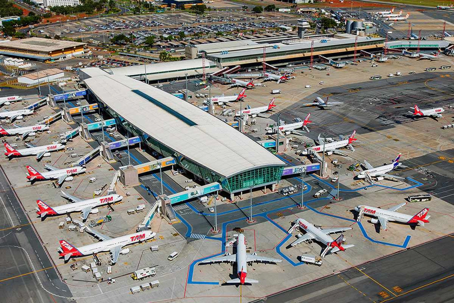 Proteção contra drones no Palácio do Planalto prejudicou operação do Aeroporto de Brasília