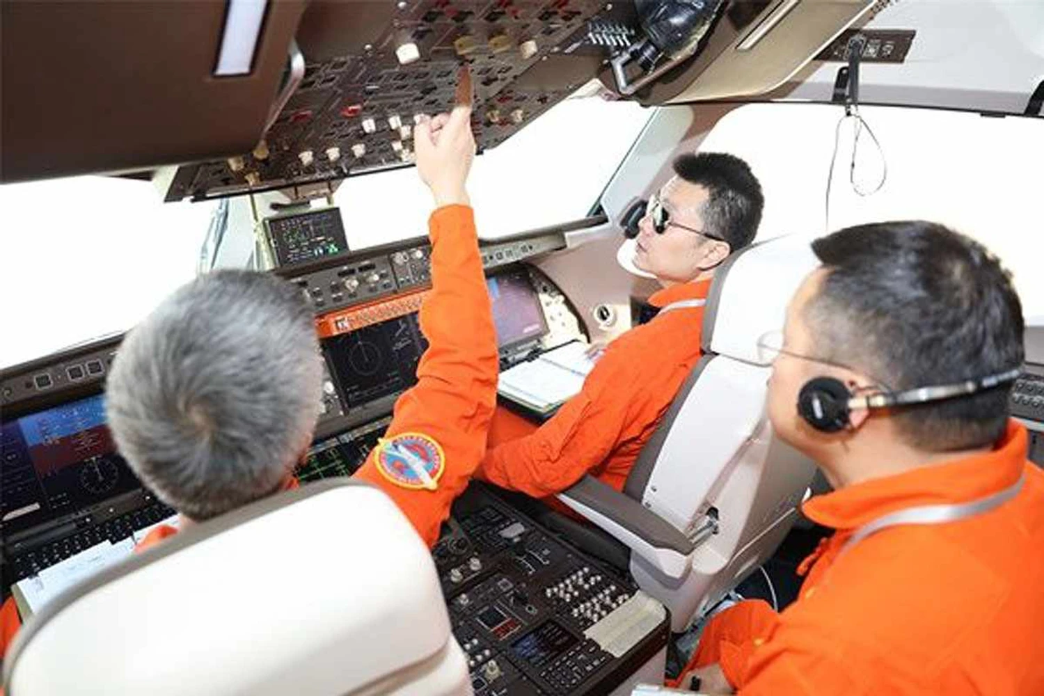 O quinto C919 fará voos em condições adversas de clima (COMAC)
