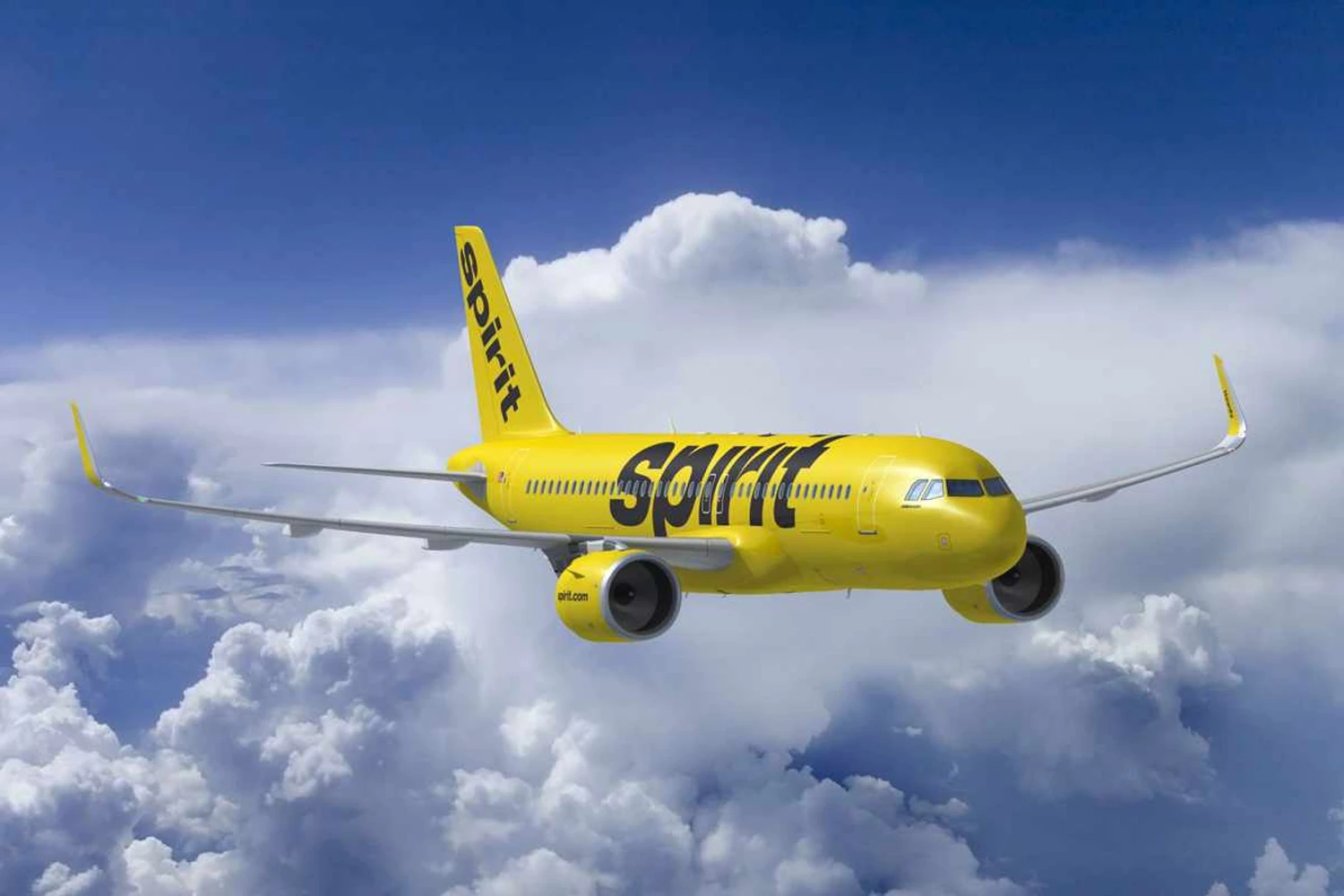 Spirit é uma cia de baixo custo dos Estados Unidos