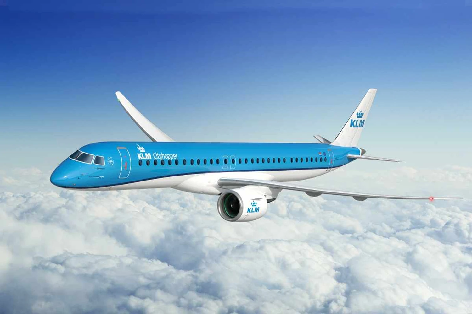 KLM confirma pedido firme de 21 jatos E195-E2 da Embraer