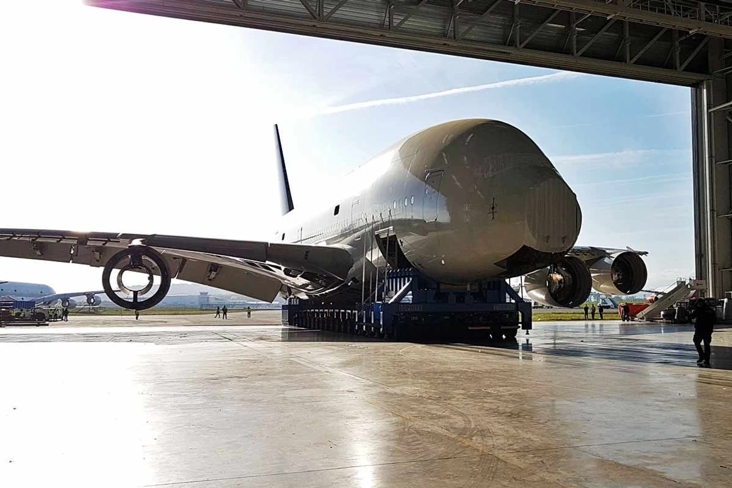 The first A380 dismantled in the world after ten years in service (Tarmac)