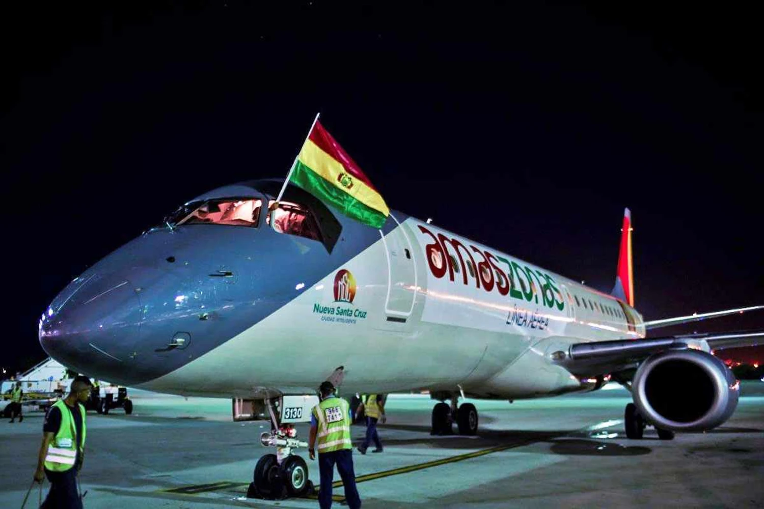 Amas Bolivia estreia voos para Foz do Iguaçu e Rio de Janeiro
