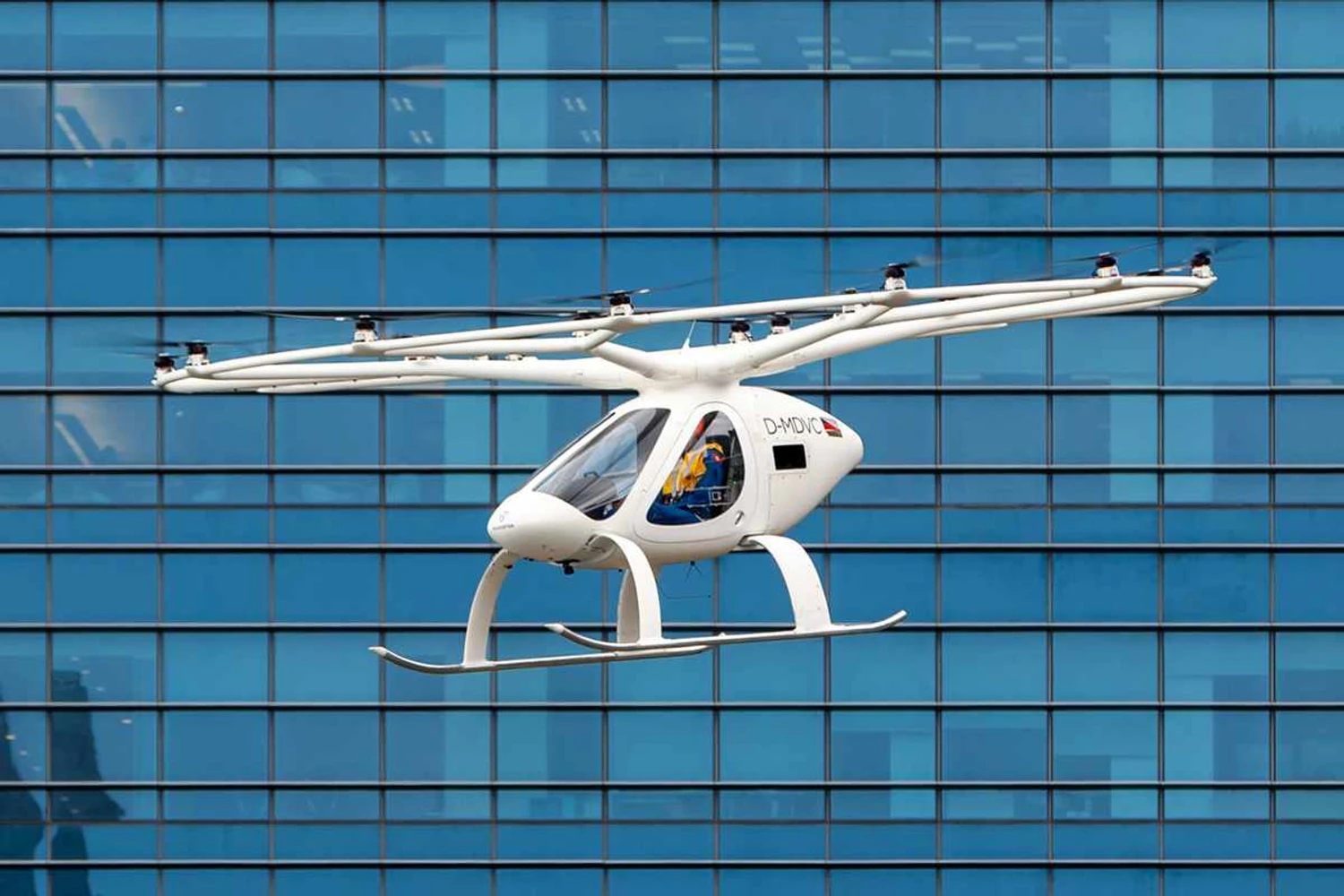 Táxi voador Volocopter obtém aprovação inicial na Europa