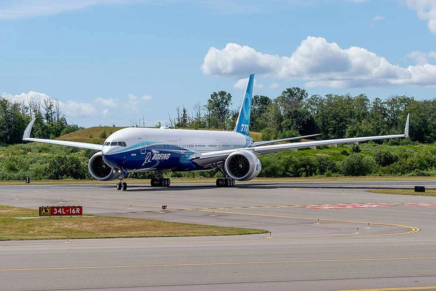 Boeing confirma primeiro voo do 777X até a próxima quinta-feira, 23