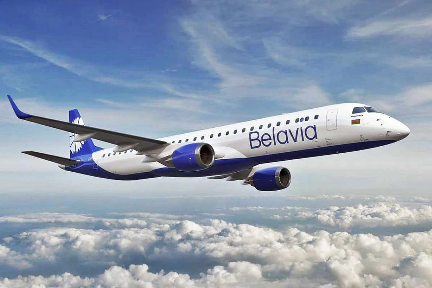 Belavia confirma pedido de três jatos Embraer E195-E2