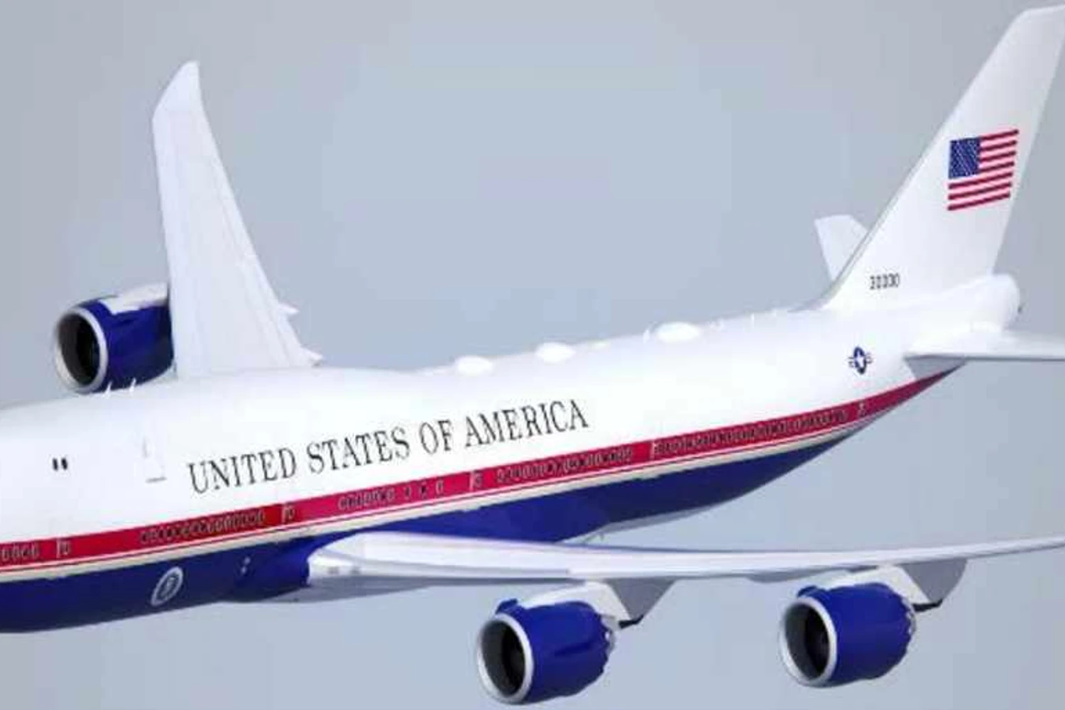 Pentágono confirma Air Force One com nova pintura