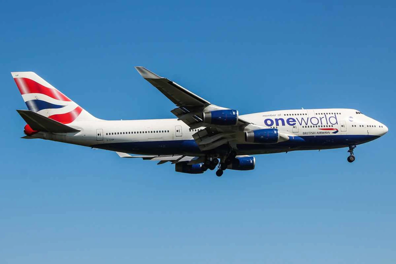 The Boeing 747-400 G-CIVP that set the subsonic record (Mark Harkin)