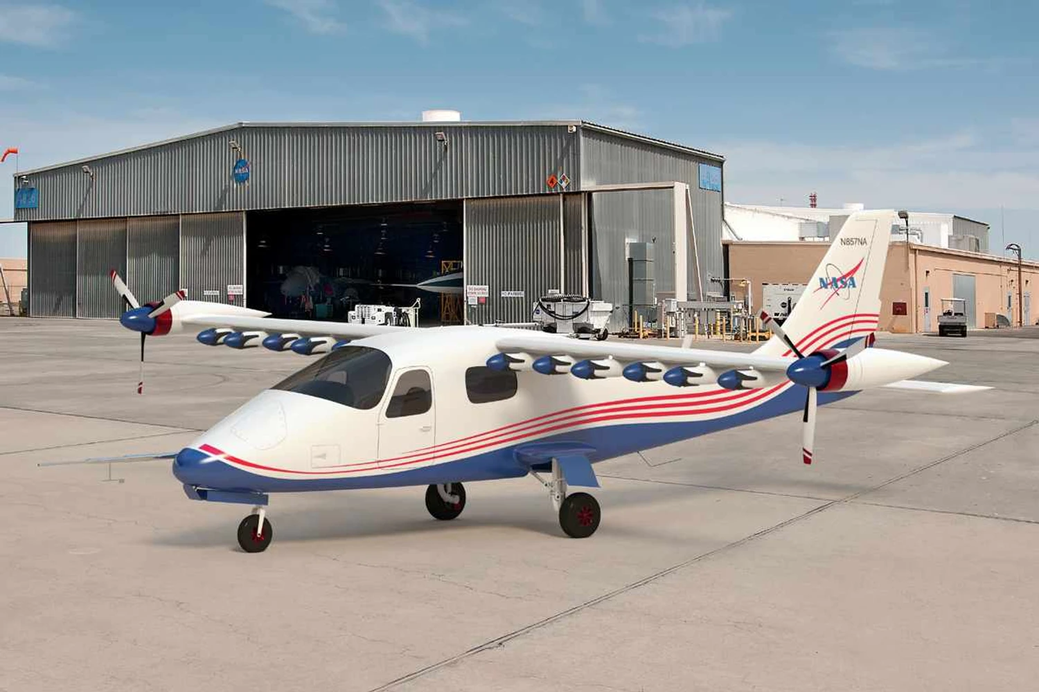NASA apresenta design final do avião elétrico X-57 Maxwell