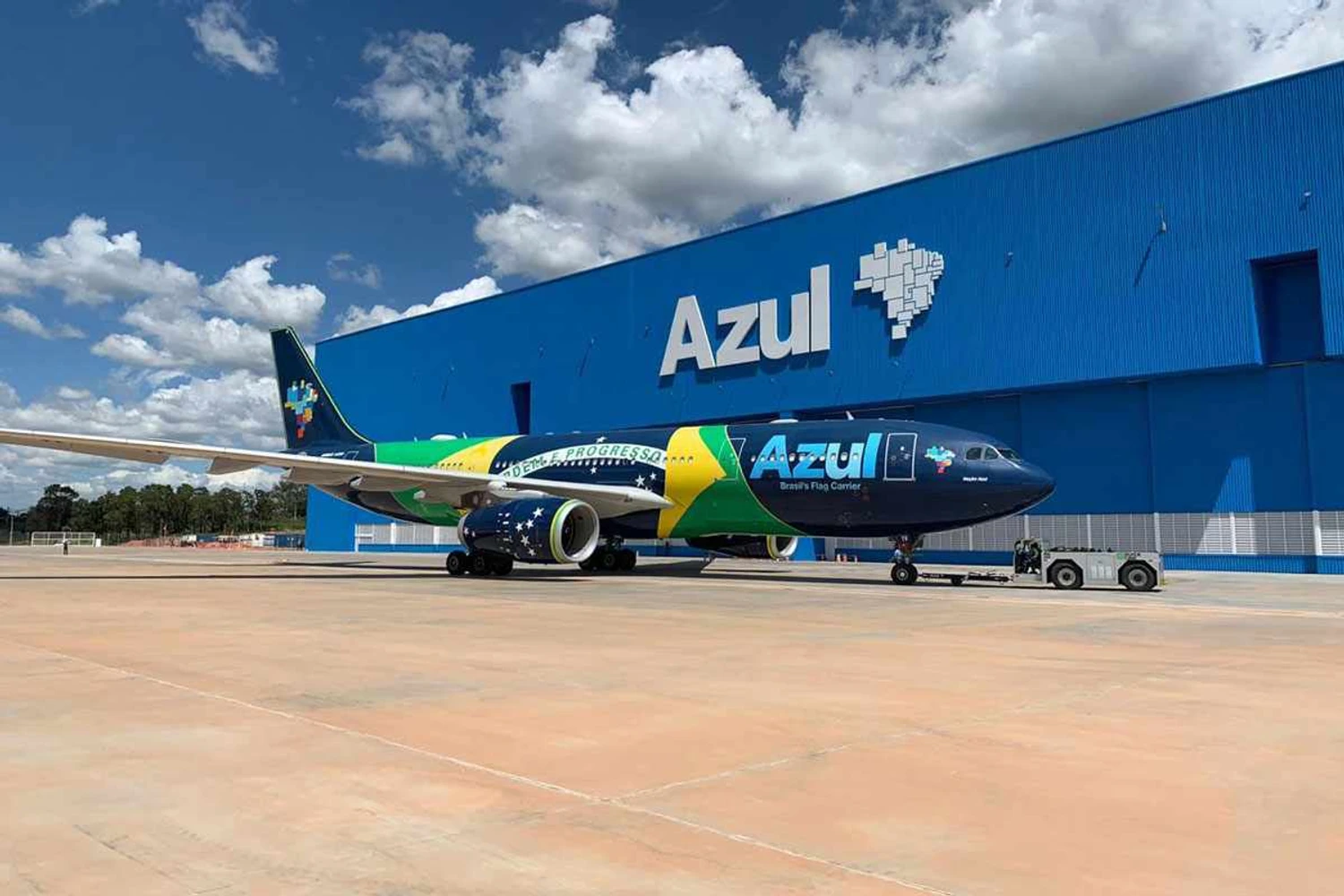 Azul passa a contar com maior hangar de aviões comerciais da América Latina