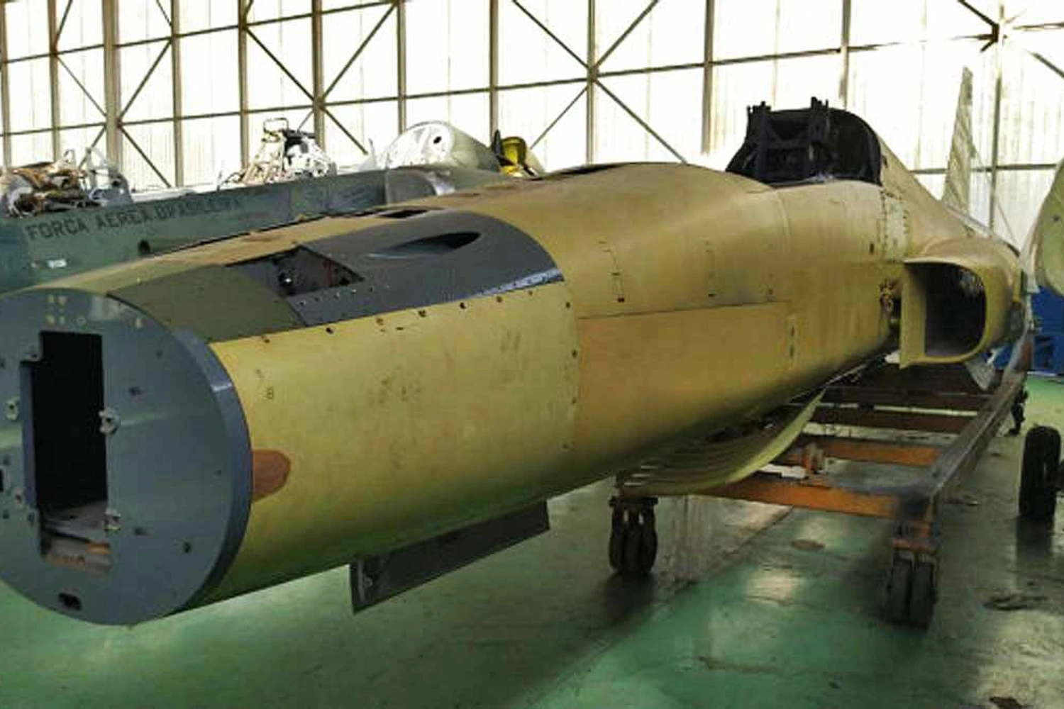 Brazilian Air Force F-5 airframe offered at auction (Joao Emilio)