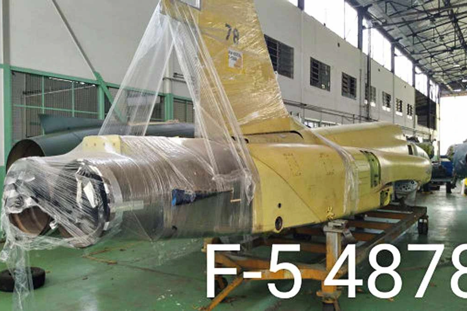 Brazilian Air Force F-5 airframe offered at auction (Joao Emilio)