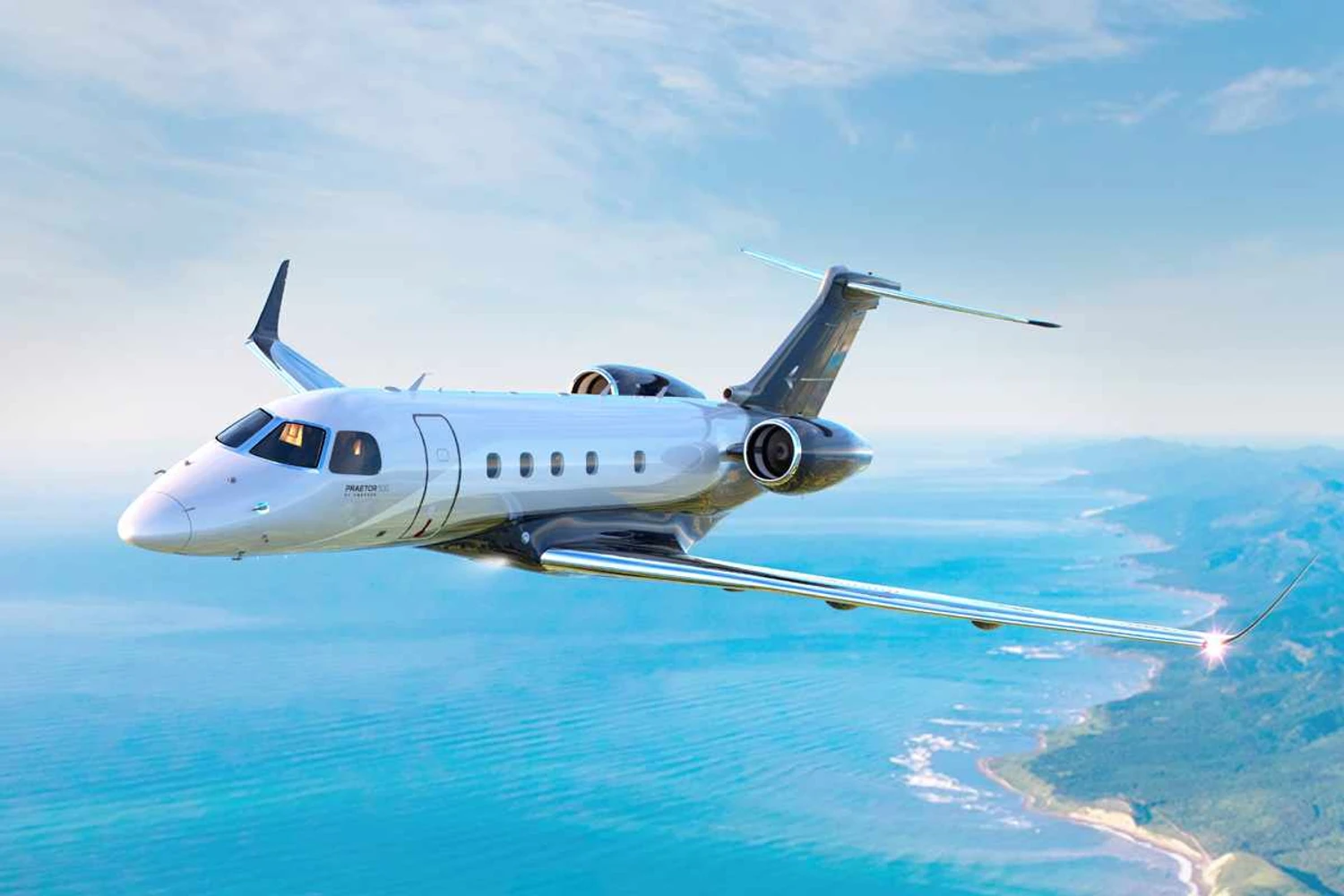 Jatos Praetor da Embraer ganham cabines “à prova de coronavírus”