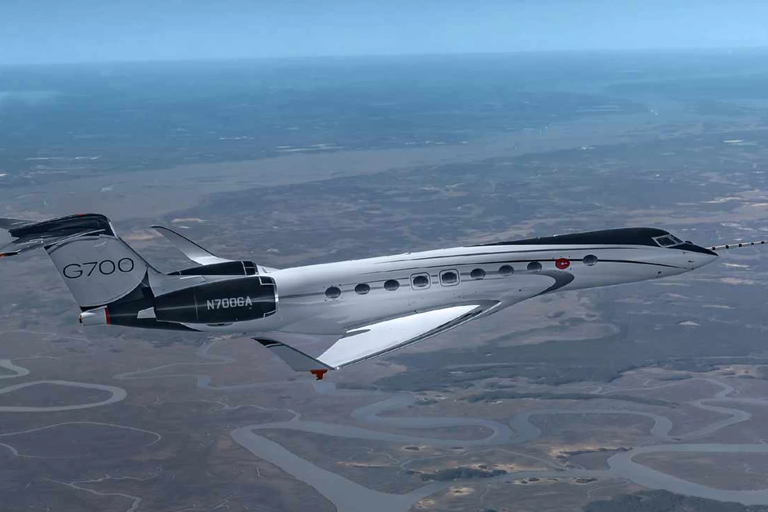 Gulfstream entrega o 100º jato executivo G700
