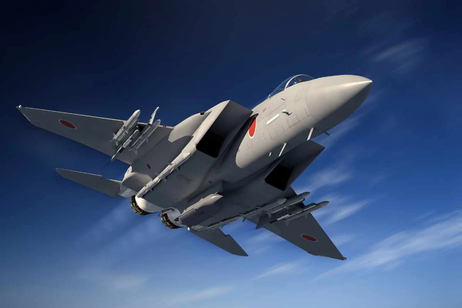 Mitsubishi vai atualizar frota de caças F-15 do Japão com ajuda da Boeing