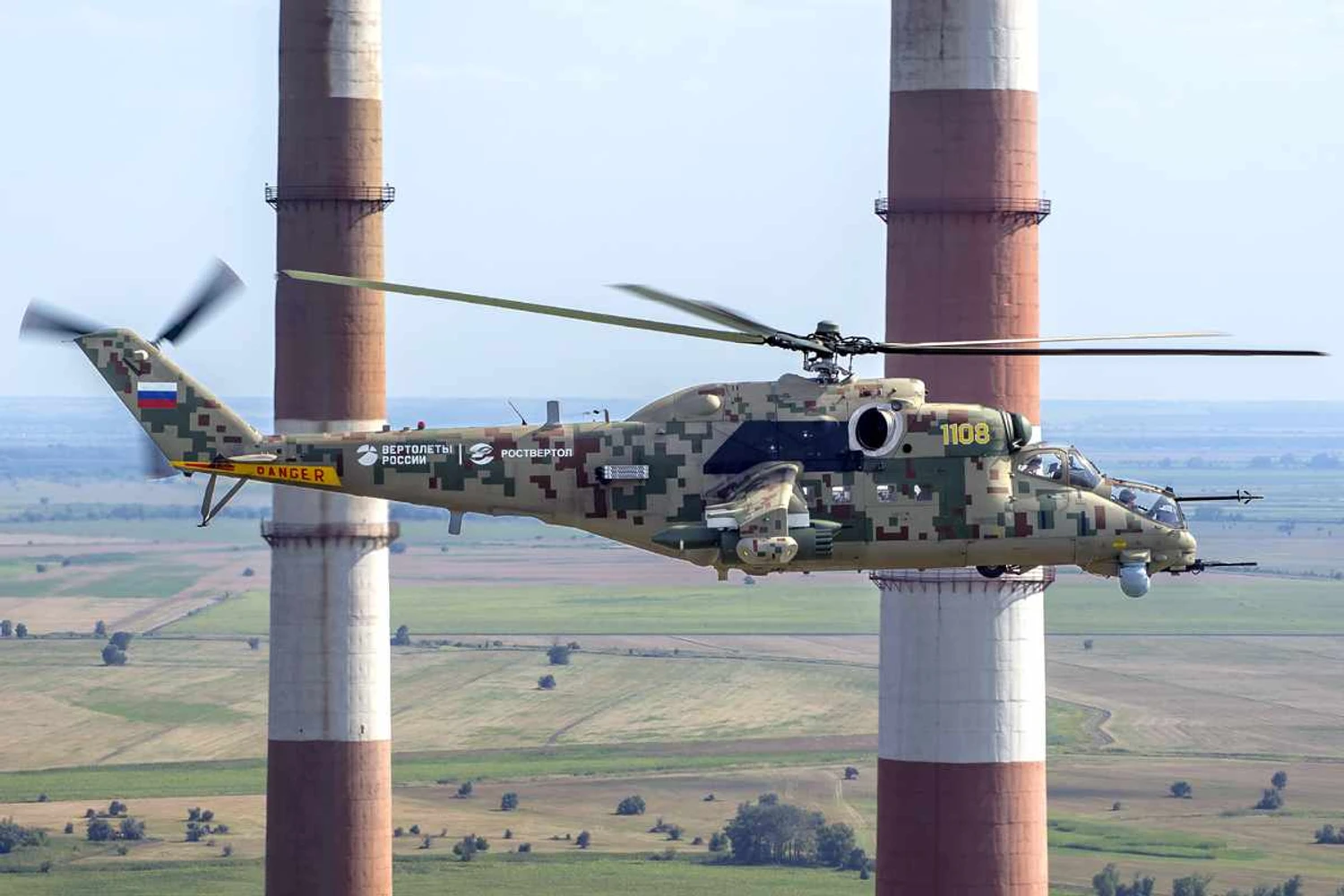 “Caçador de tanques”, helicóptero russo Mi-35 ganha versão atualizada