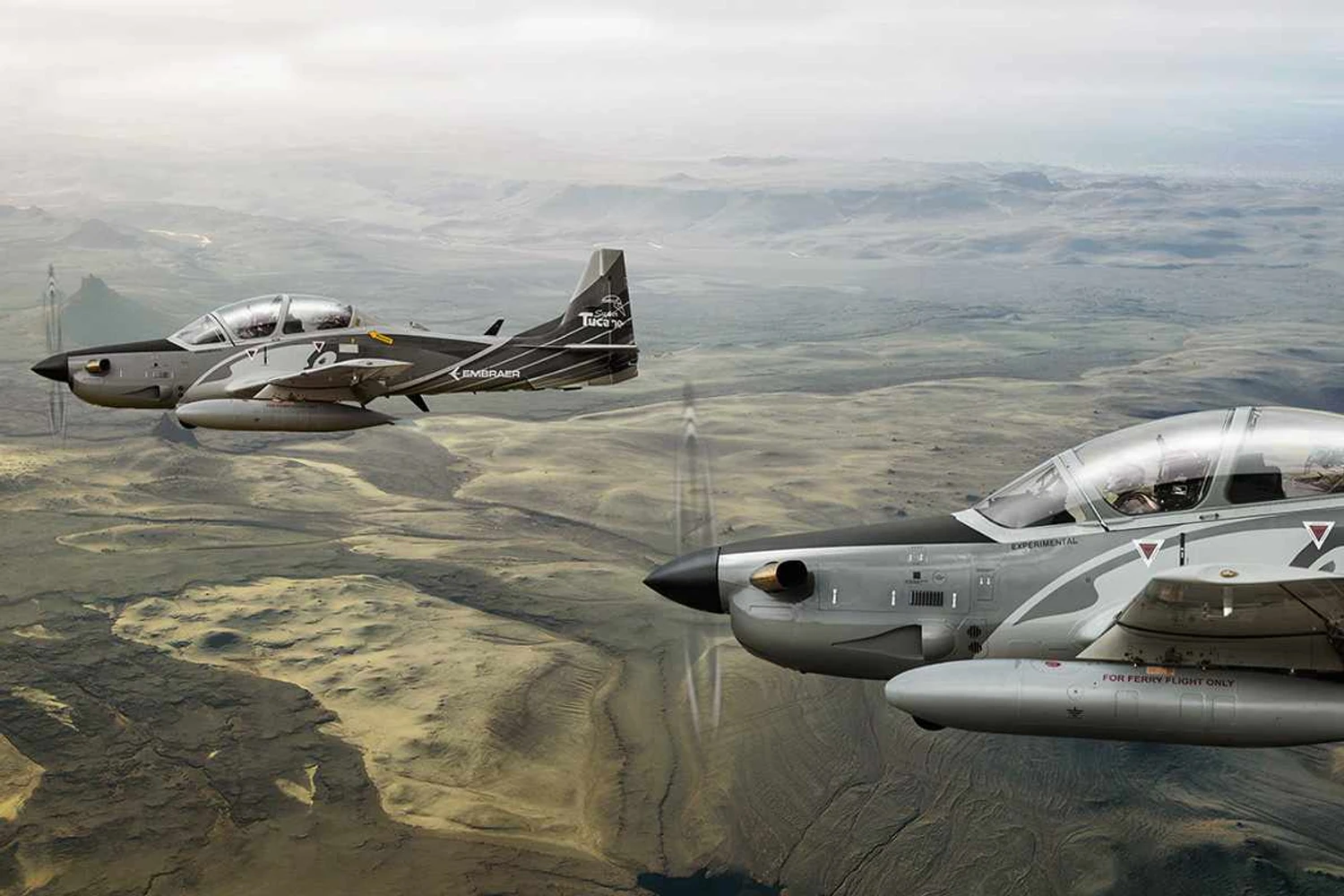 Super Tucano pode treinar pilotos de caças supersônicos na Ucrânia