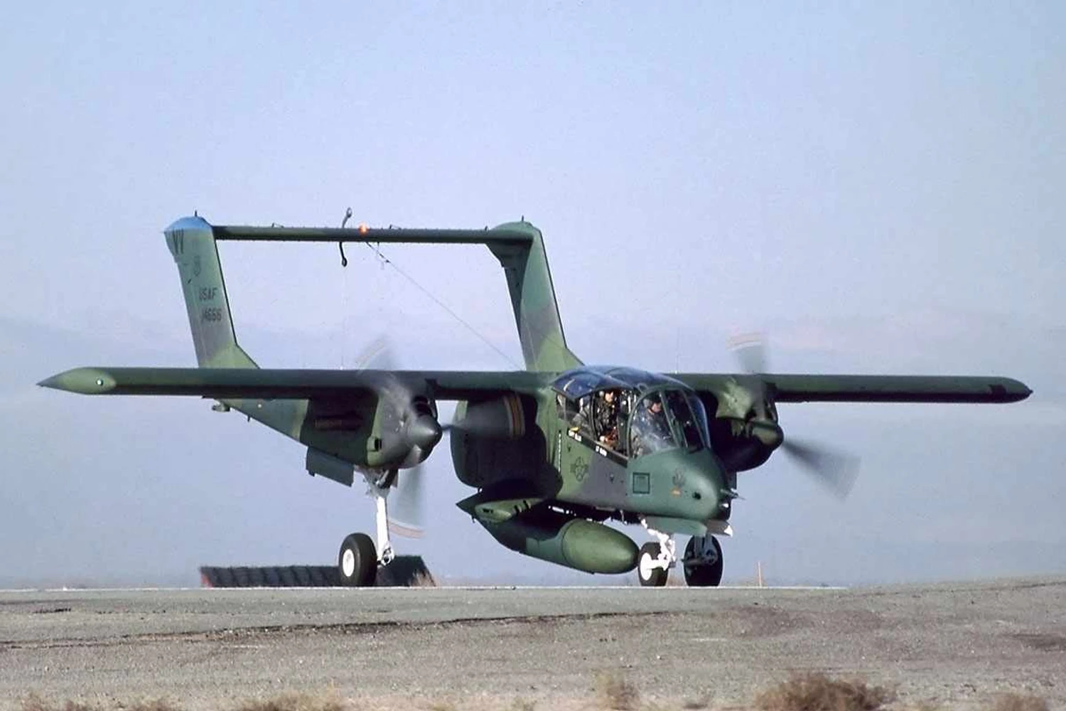 The OV-10 Bronco: aircraft was used by the US armed forces (Rob Schleiffert)