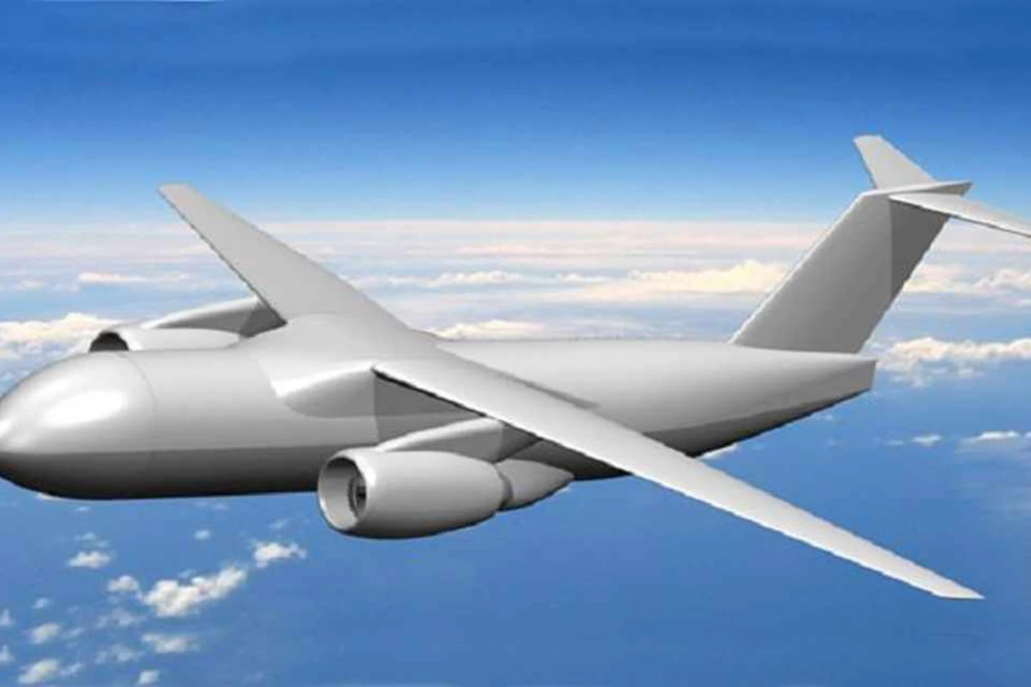 Pesquisadores russos estudam conceito de avião cargueiro não tripulado