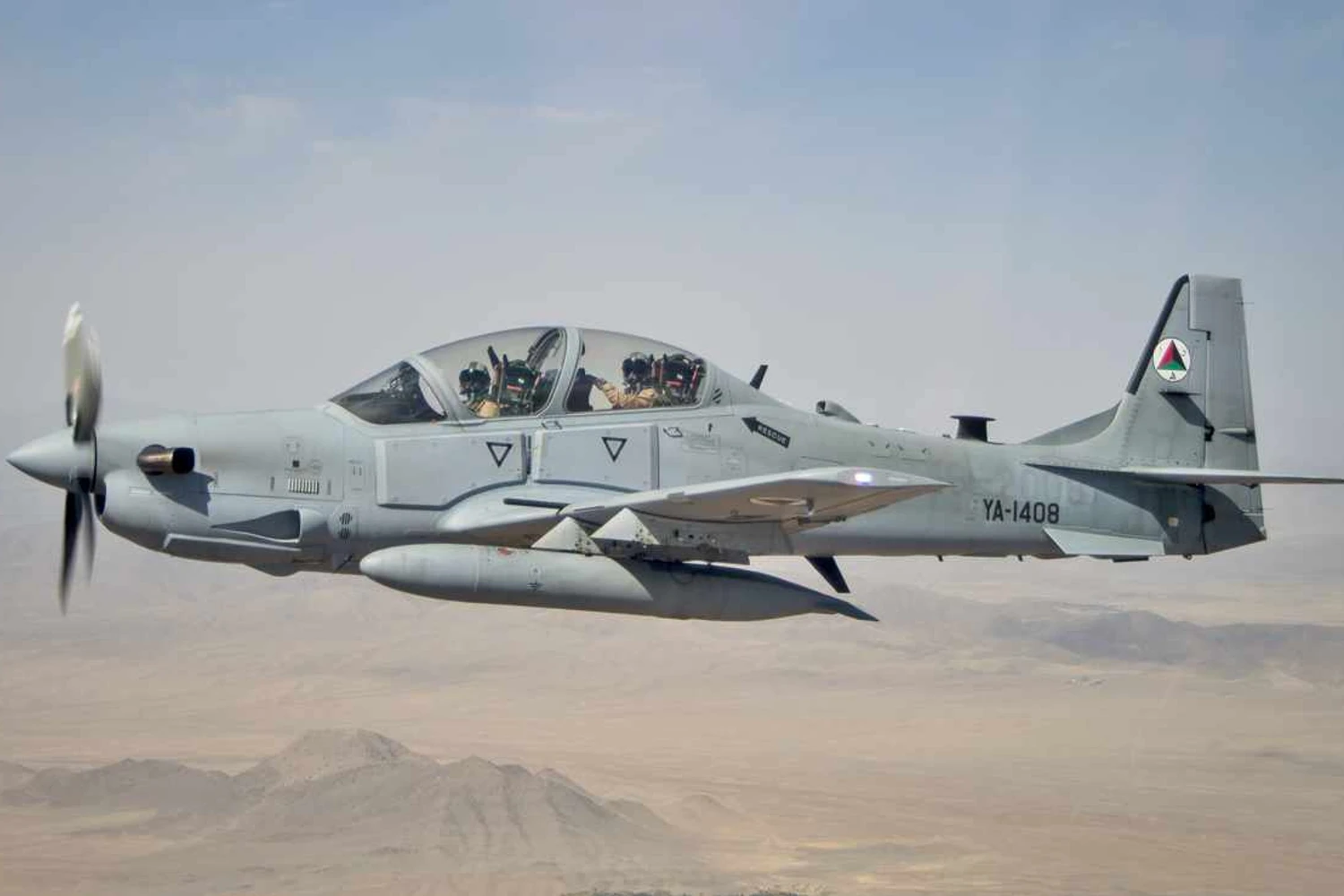 Força Aérea do Afeganistão perdeu 20 aeronaves Super Tucano