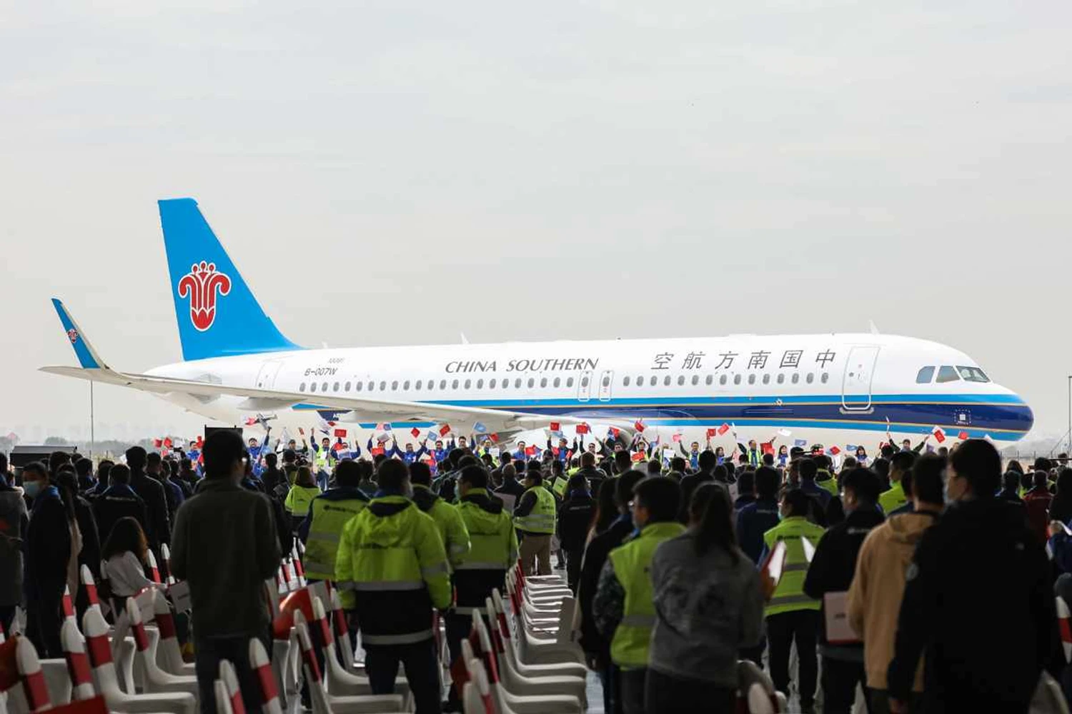 Airbus entrega 500º jato comercial fabricado na China