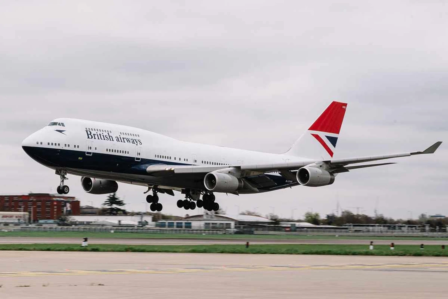 Boeing 747-400 da British Airways será preservado na Inglaterra