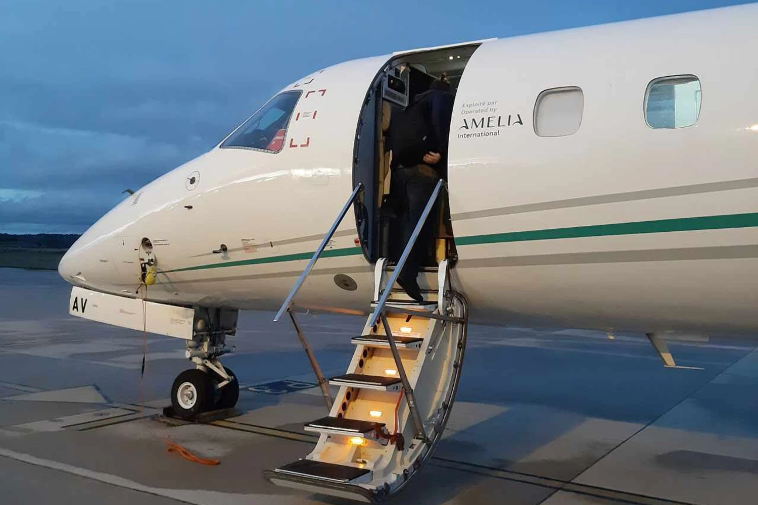 A Amelia é uma das maioras operadoras do jatos da Embraer (Amelia)