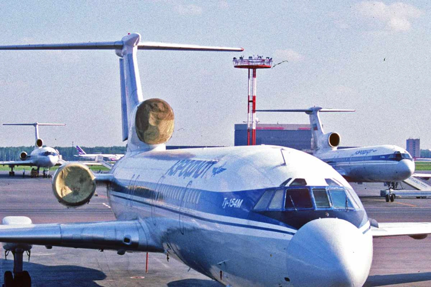 Jatos Tu-154 da Aeroflot: russos já tiveram vários aviões genuinamente do país (Aero Icarus)