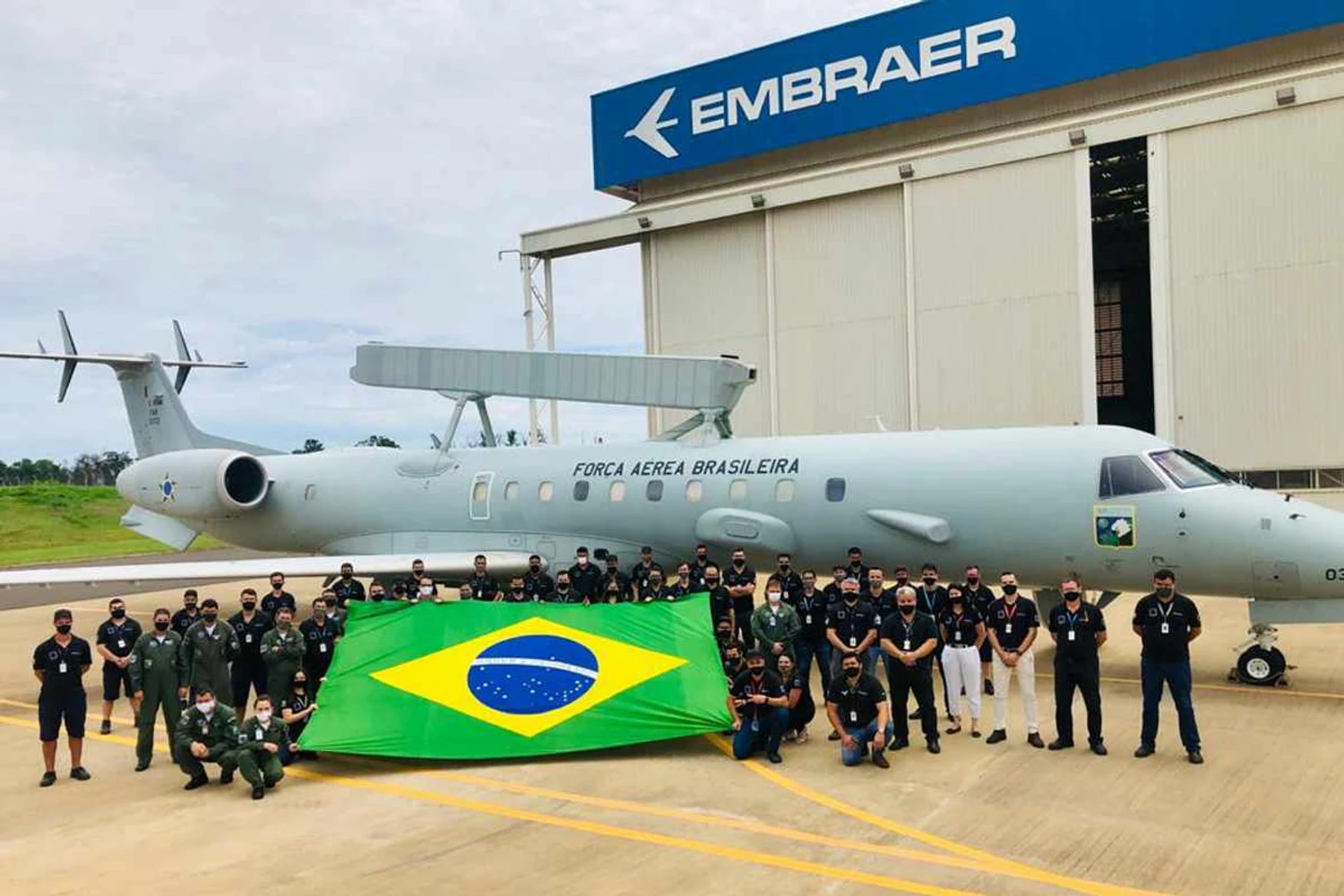 FAB recebe segundo “avião-radar” E-99 modernizado