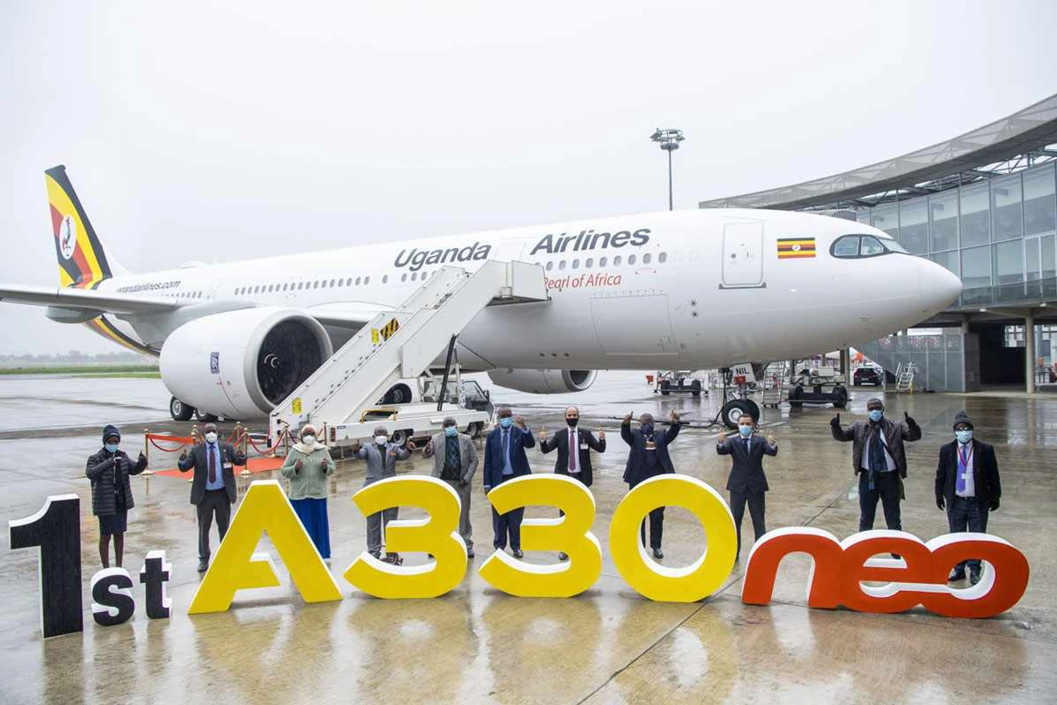O primeiro A330-800 da Uganda Airlines (Airbus)