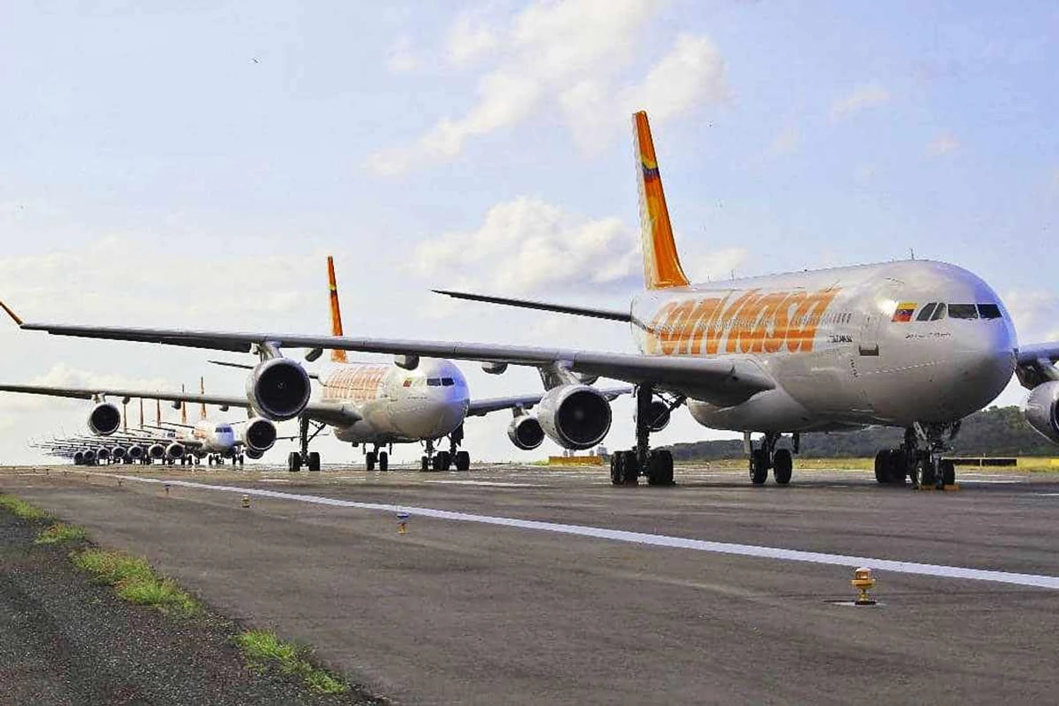 Conviasa´s two Airbus A340