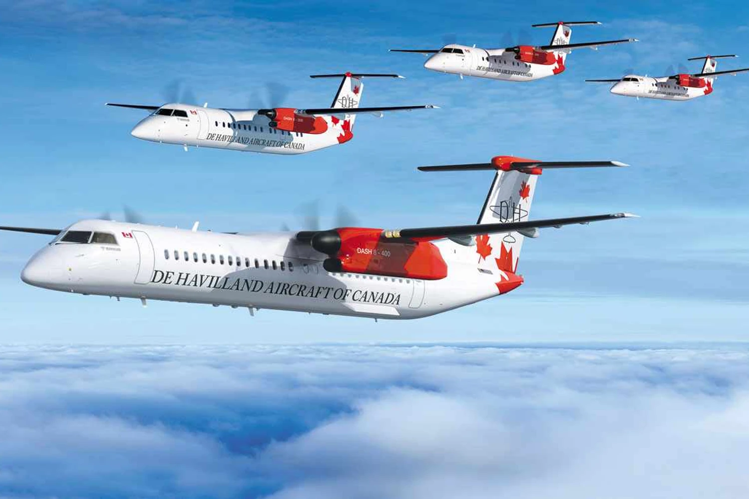 De Havilland confirma "pausa" na produção do turboélice Dash 8