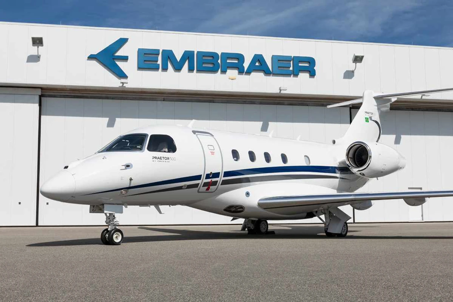 Embraer entrega primeiro Praetor 500 para um cliente brasileiro