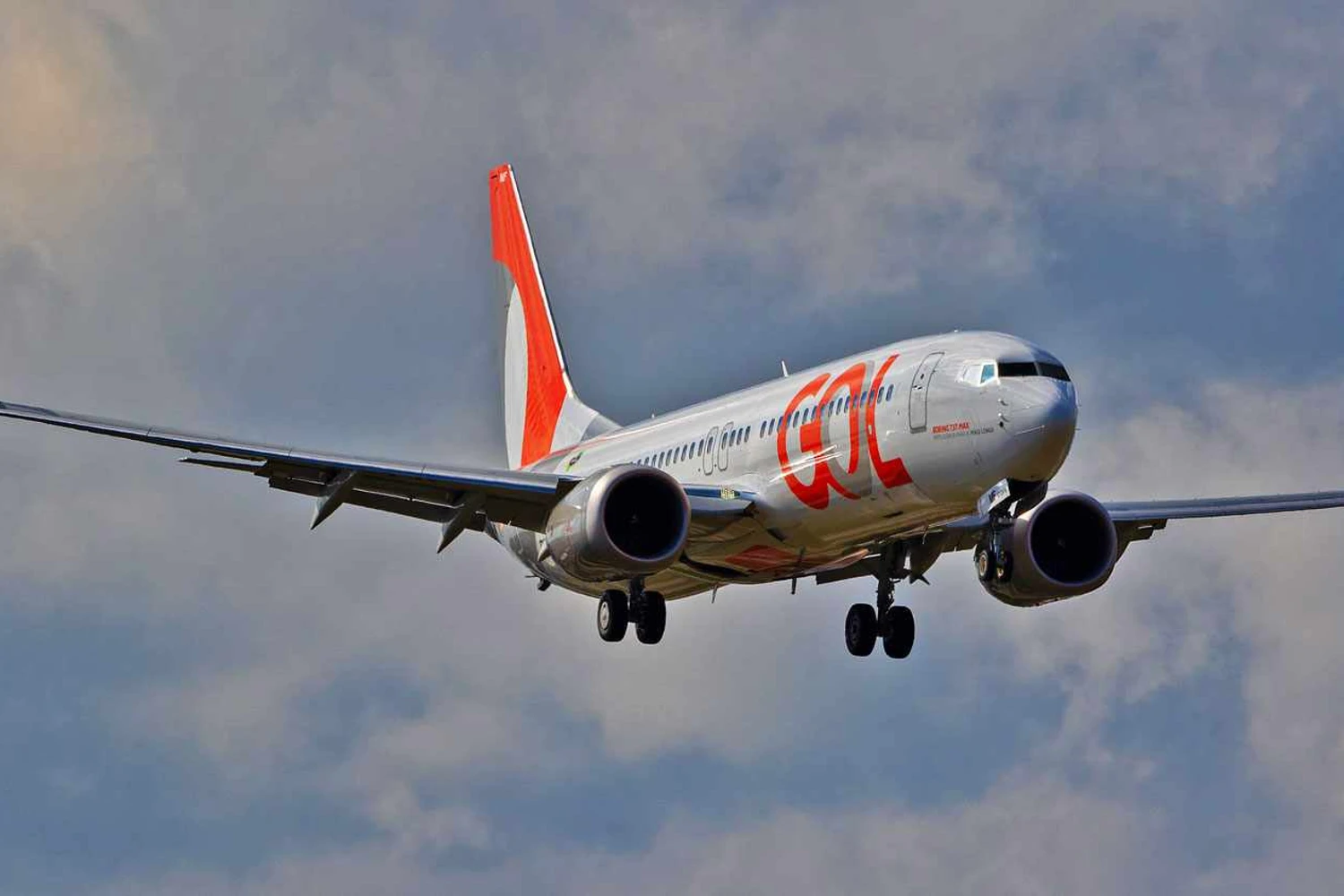 Boeing 737 MAX 8 da Gol (Nathan Coats)