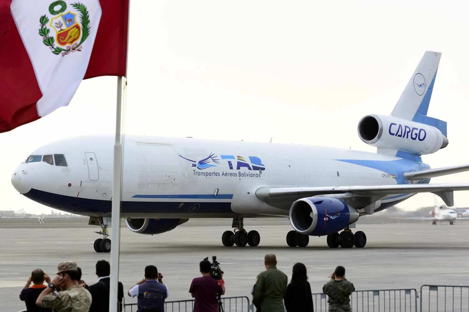 MD-10-30F da empresa boliviana TAB Cargo (divulgação)