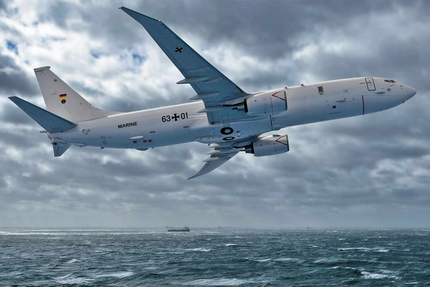Boeing estreita relação com alemães visando acordo de venda do P-8 Poseidon