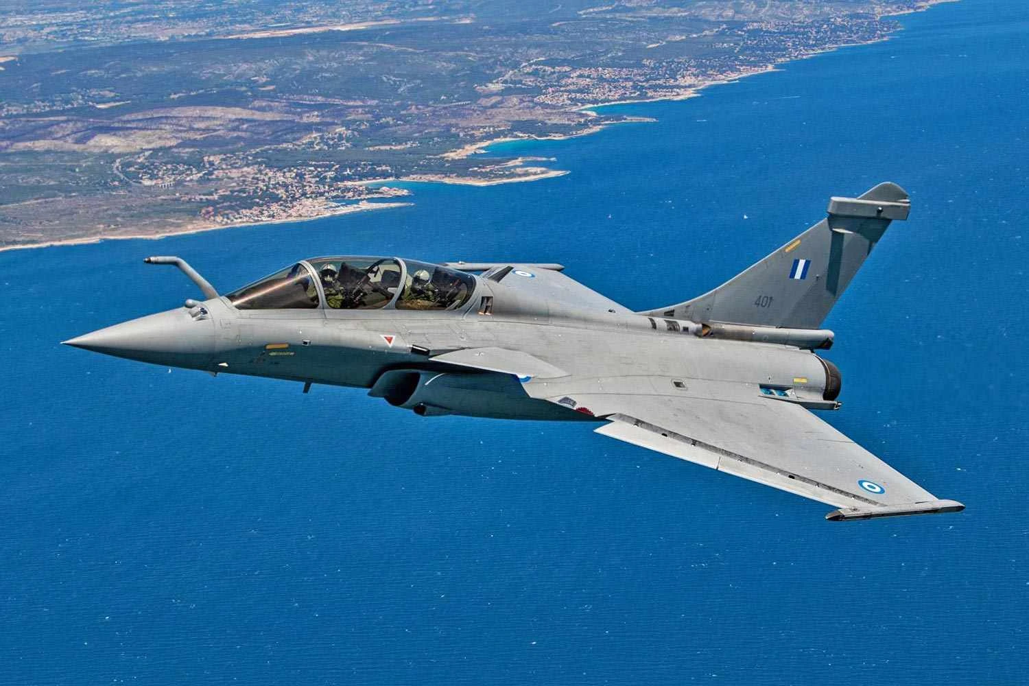 Grécia recebe primeiro caça Dassault Rafale