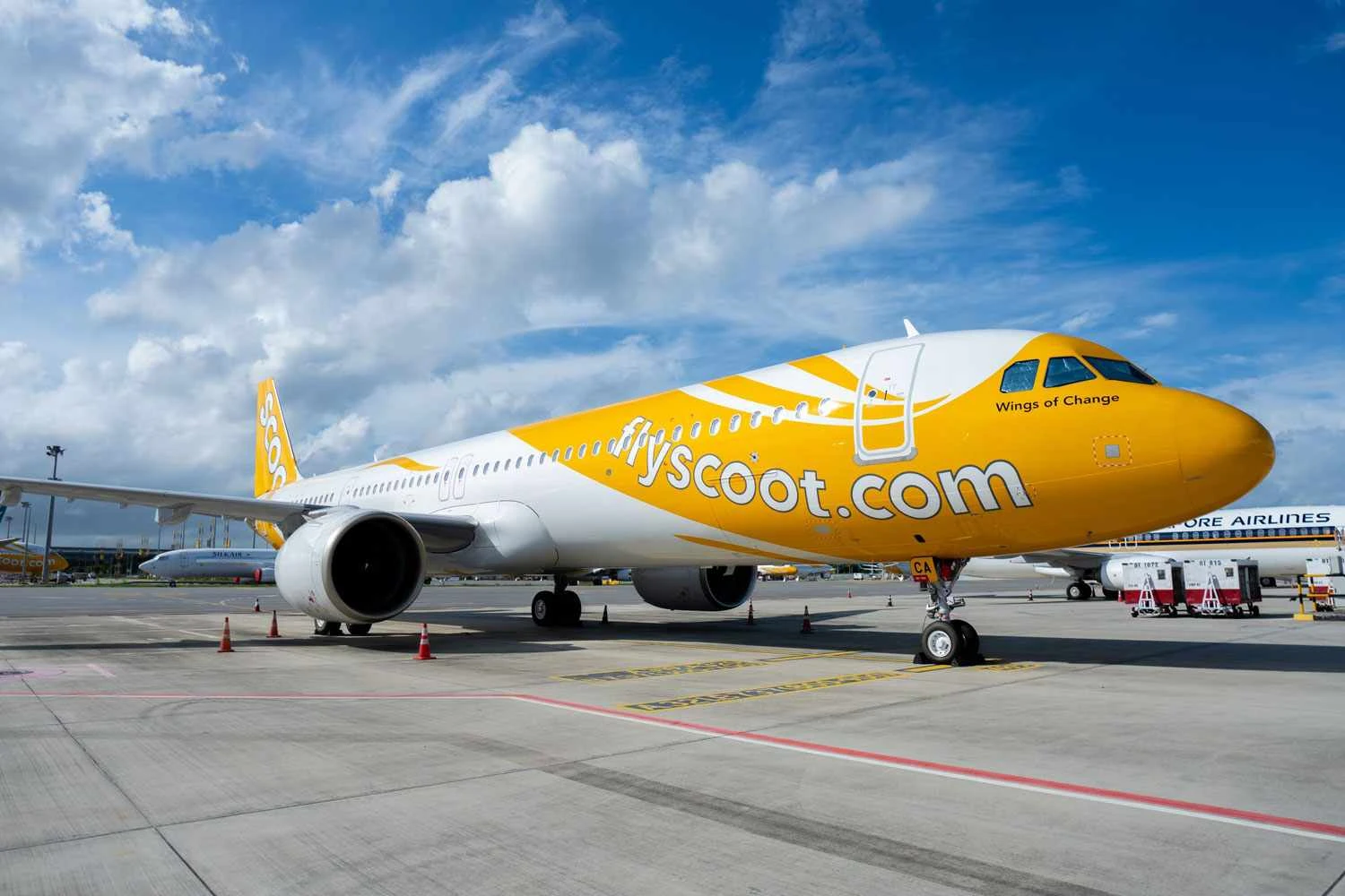 Scoot, a filial de baixo custo da Singapore Airlines, tornou-se uma nova operadora do A321neo (Airbus)