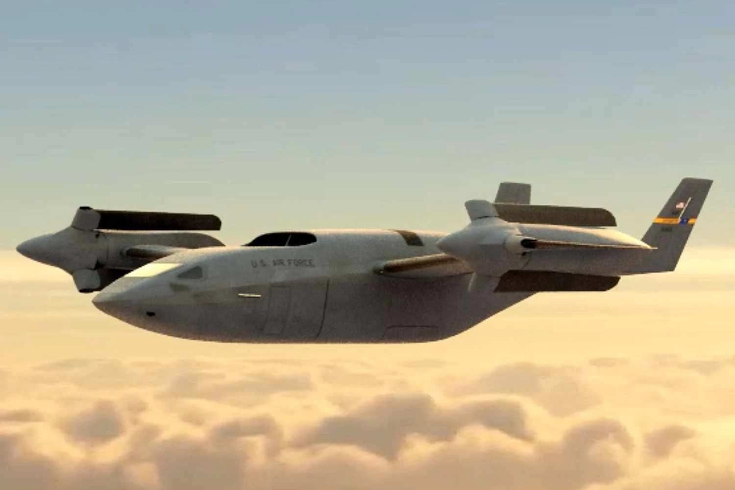 Bell revela três aeronaves conceituais híbridas de tilt-rotor e propulsão a jato