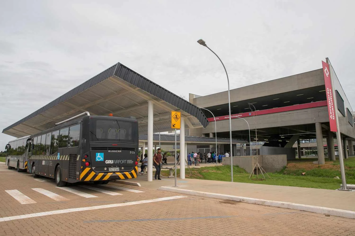 A GRU Airport reativará os serviços a partir do Terminal 1 como o atendimento por ônibus da estação da CPTM (GESP)