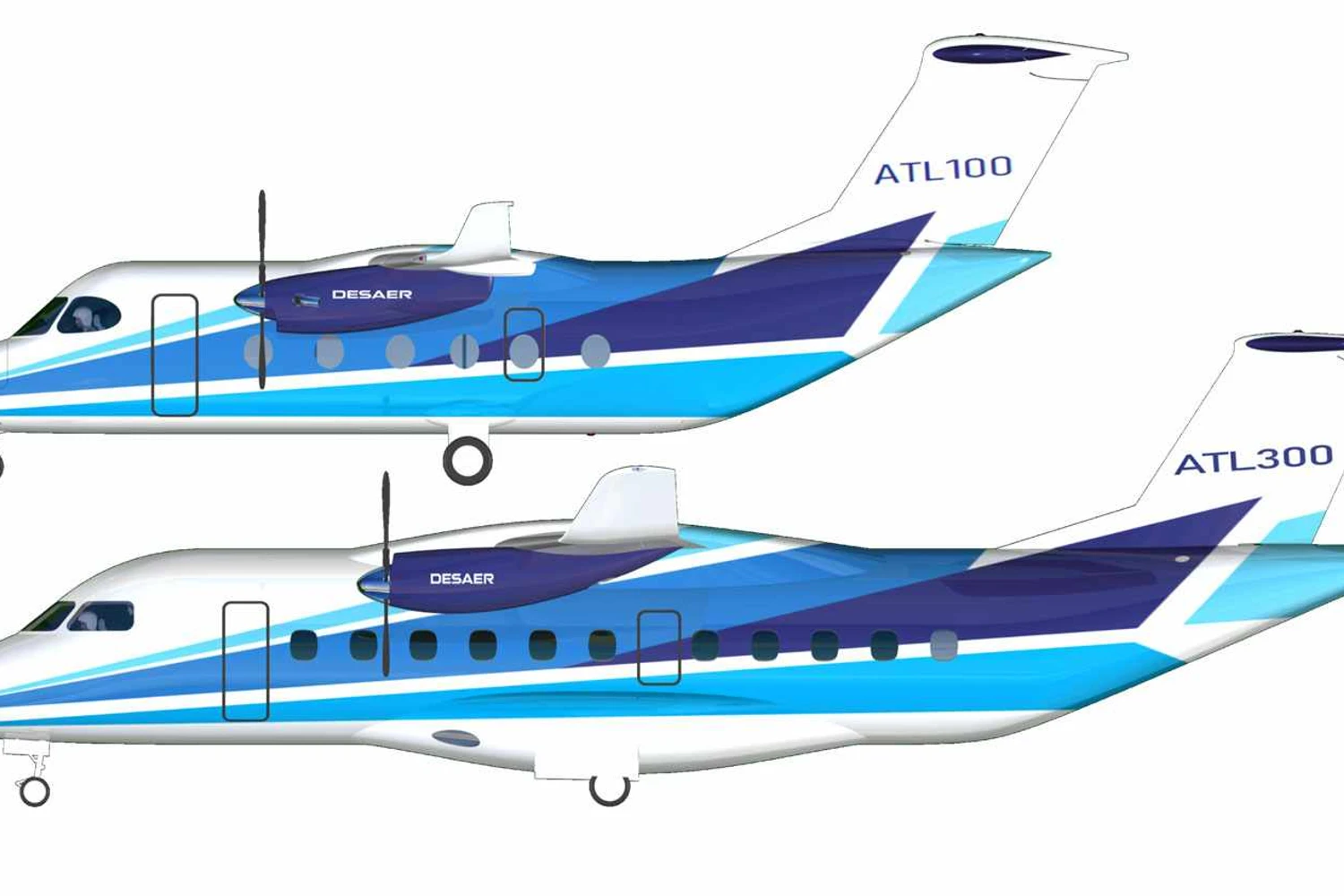 O ATL-300 comparado ao ATL-100 (DESAER)