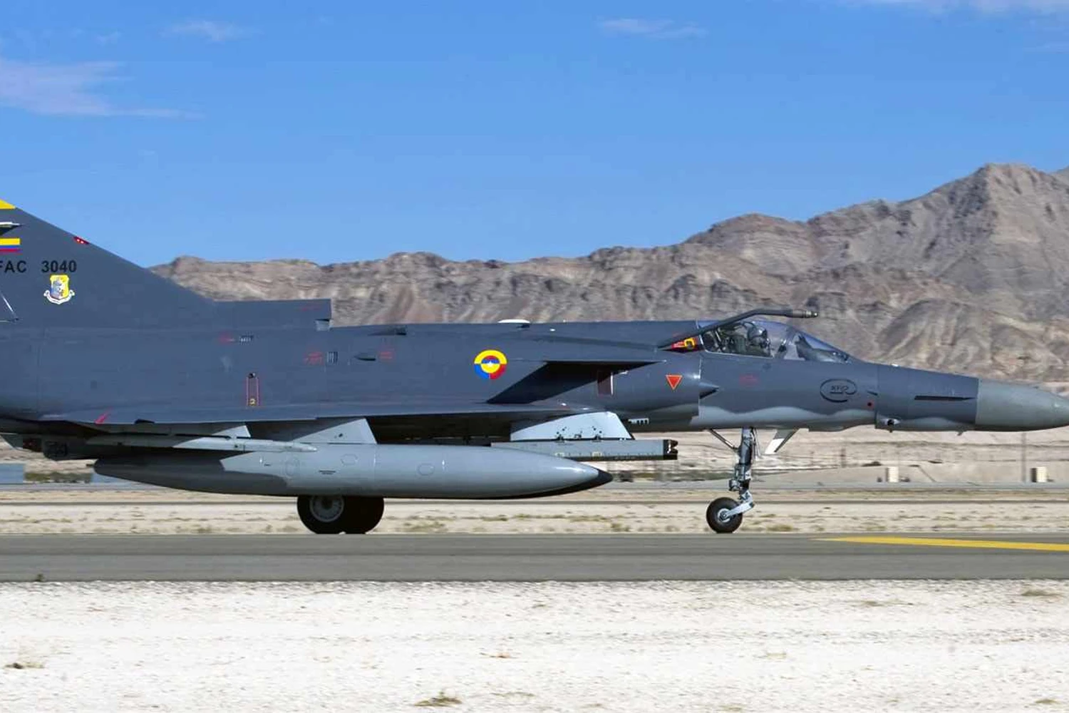 Colombian Kfir (USAF)