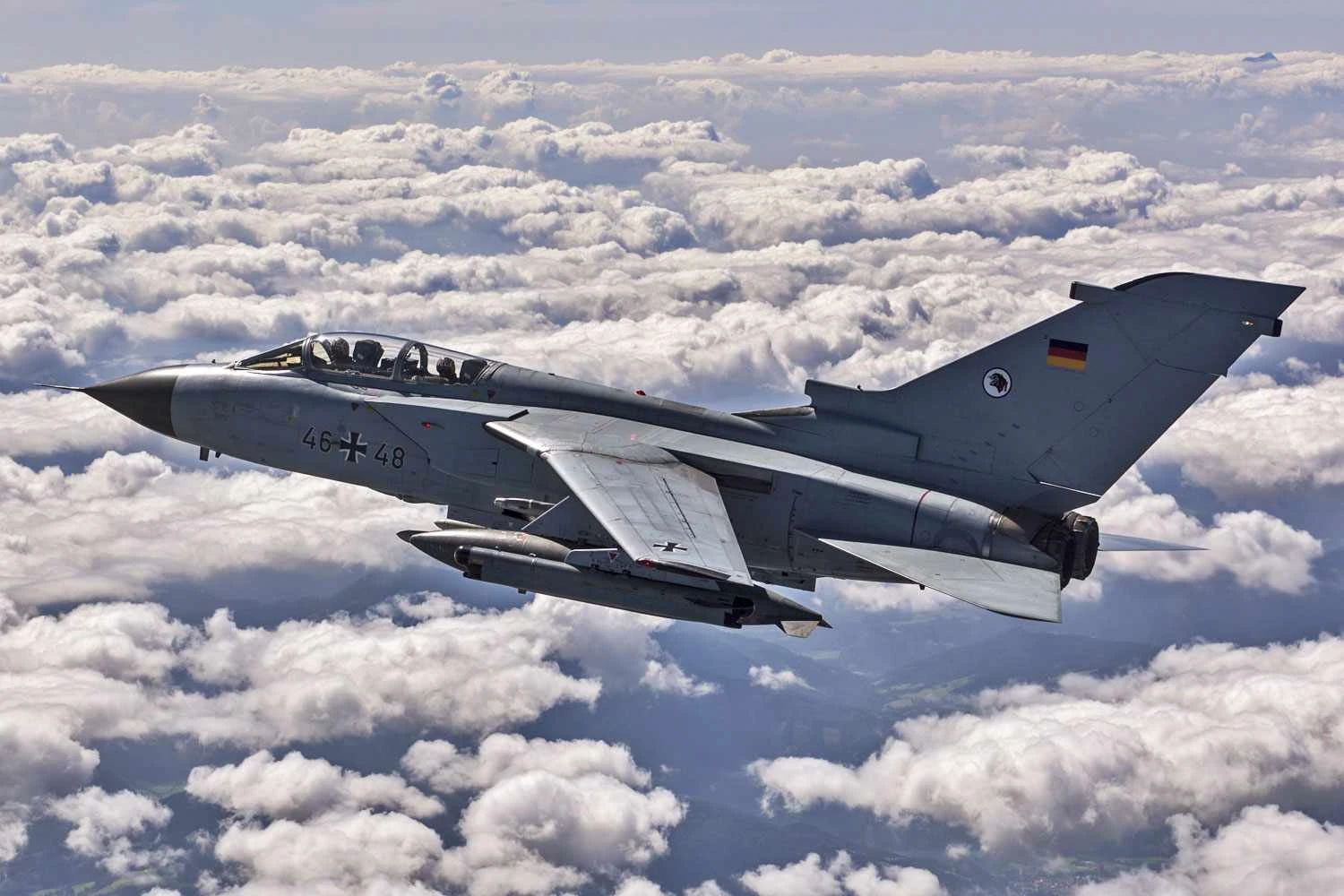 Tornado ECR, de gierra eletrônica (Luftwaffe)