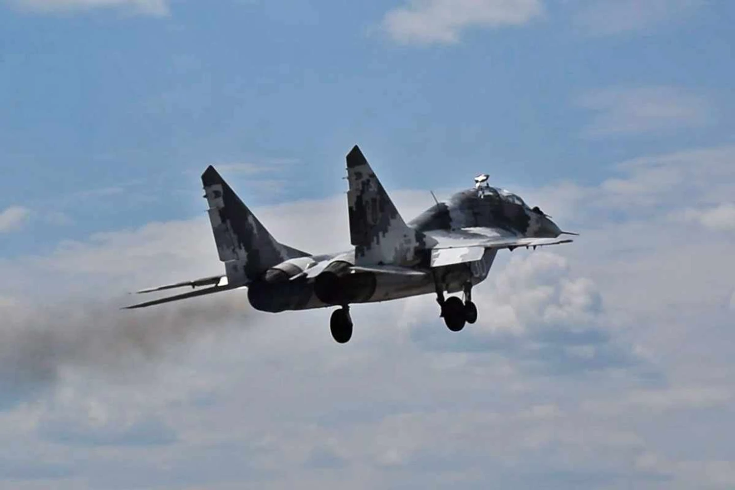 Ucrânia diz ter recebido peças de aviões e não caças de parceiros