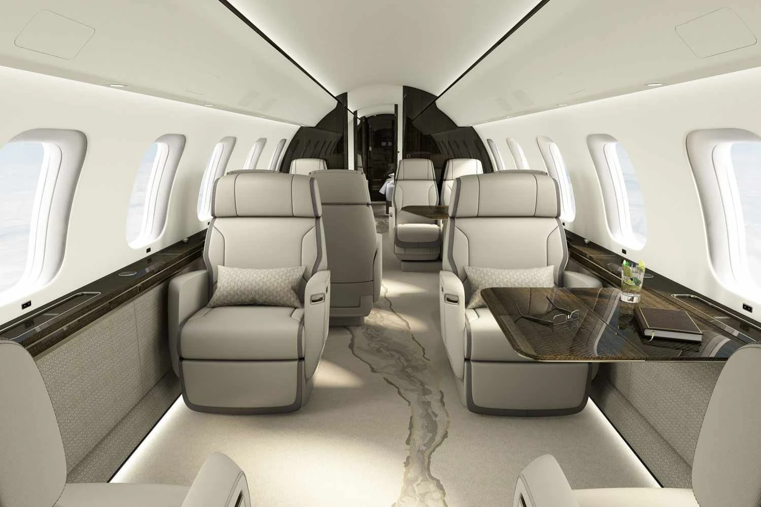 Aeronave poderá transportar até 19 passageiros (Bombardier)