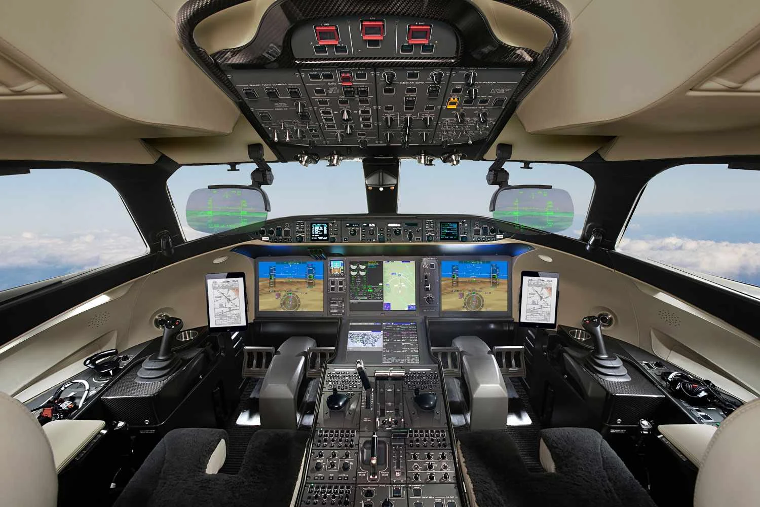 Cabine de comando do Global 8000 (Bombardier)